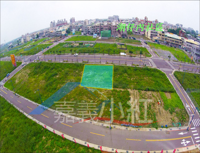 空拍環景..嘉義市西區湖子內重劃區建地**出售建地-1109**