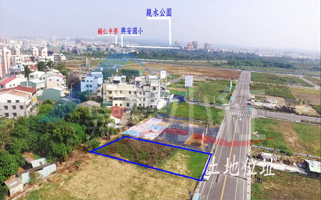 空拍環景..嘉義市西區湖子內重劃區建地**出售建地-1126