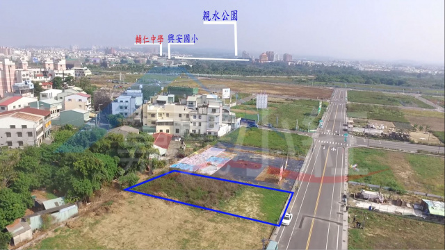 空拍環景..嘉義市西區湖子內重劃區建地**出售建地-1126