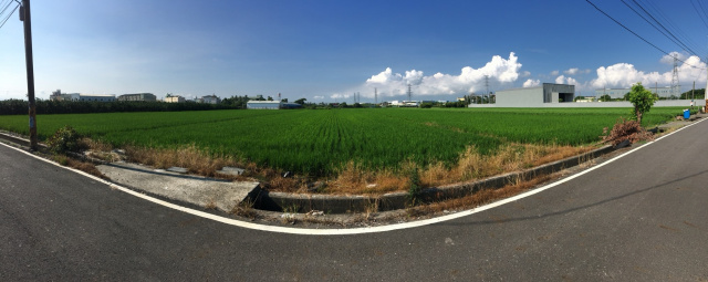 頭前溪重劃農地