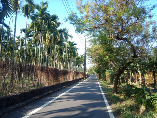 市郊自行車道農地